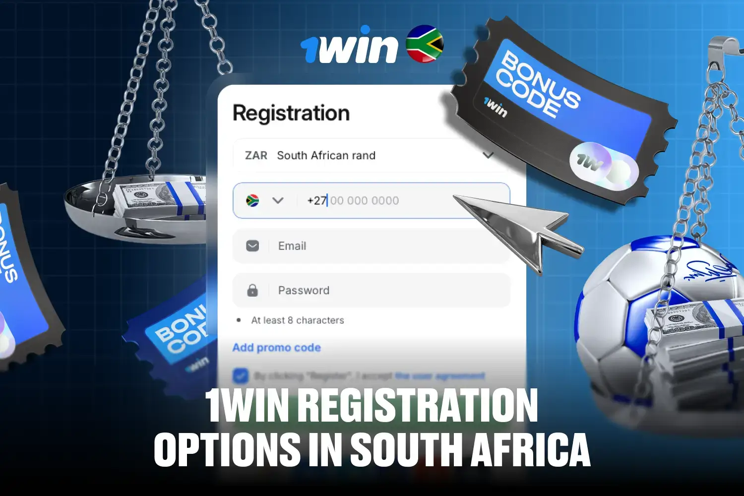 1win Registration in ZA for 2026: Create Account | Login