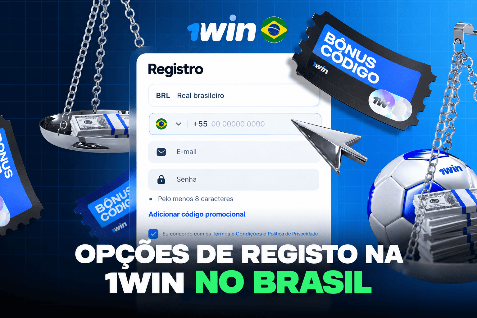 Cadastro 1win no Brasil em 2026: Criar Conta | Login